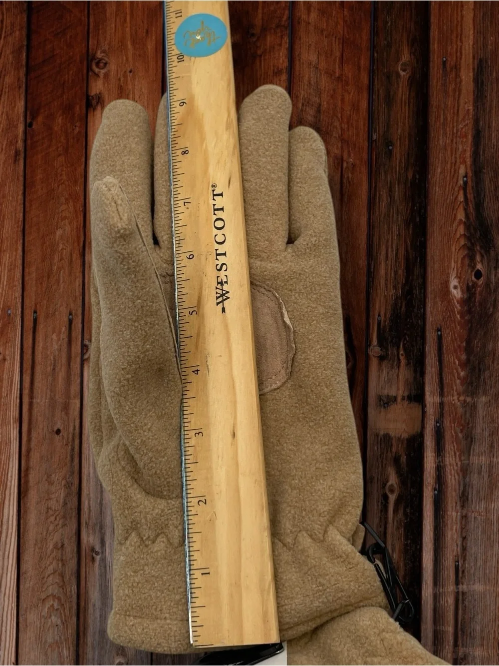 NWT Etienne Aigner Thinsulate Fleece Gloves Size XL Vintage